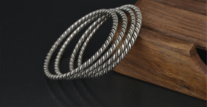 Stylish Silver Bangles