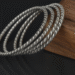 Stylish Silver Bangles